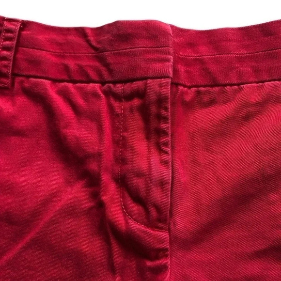 JCREW Chino Red  Shorts - Picture 3 of 11